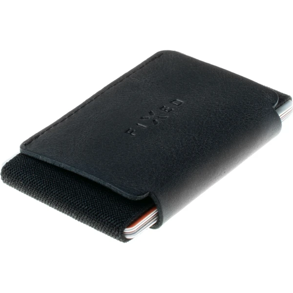 FIXED Tiny Wallet Kožená peněženka z pravé italské kůže Torcello černá - Peněženky - Obrázek ZDN6000601