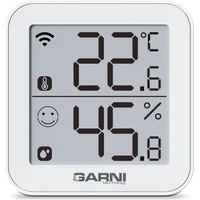 GARNI 158THT chytrý vnitřní teploměr s vlhkoměrem bílý - Meteostanice