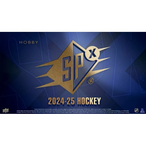 Hokejové karty Upper Deck 2024/25 SPx Hockey Hobby Box - Hokejové karty - Obrázek ZESF000N01