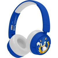 OTL bezdrátová sluchátka dětská s motivem Sonic the Hedgehog modrá - Sluchátka