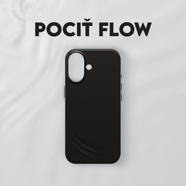PanzerGlass® CARE Flow kryt s MagSafe Apple iPhone 17 černý - Pouzdra - Obrázek ZGDH000K01