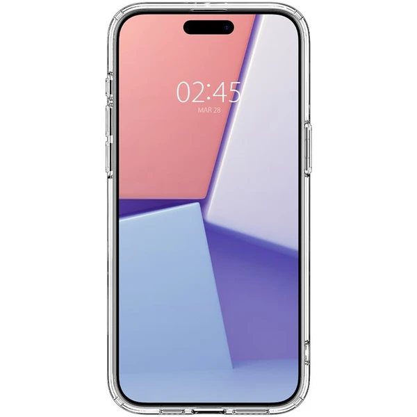 Spigen Ultra Hybrid MagFit kryt iPhone 15 Pro zero one bílý - Pouzdra - Obrázek ZGHA000601
