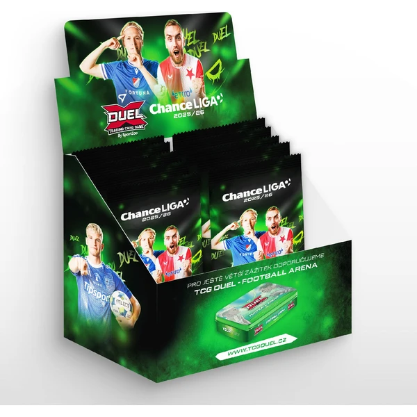 Fotbalové karty SportZoo TCG Duel - Chance Liga 2025/26 - Retail balíček - Fotbalové karty - Obrázek ZGNI000K01