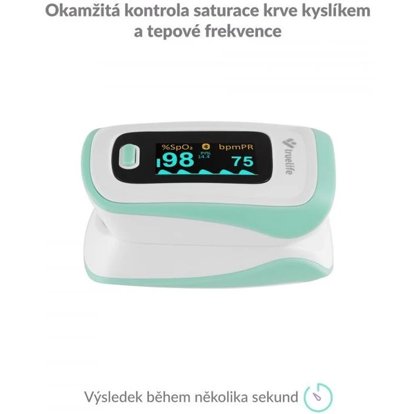 TrueLife Oximeter X5 BT – Pulzní oxymetr s Bluetooth - Senzory - Obrázek ZGTG300401