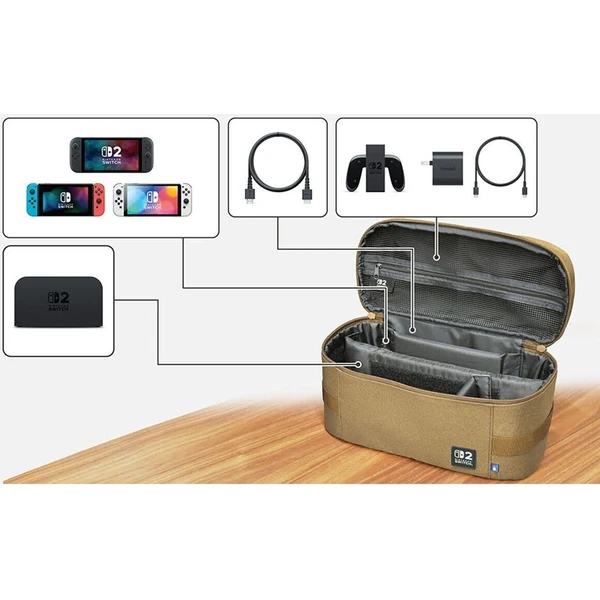 HORI brašna Compact Carry All (NSW/NSW2/OLED) písková - Brašny - Obrázek ZGYL000K01