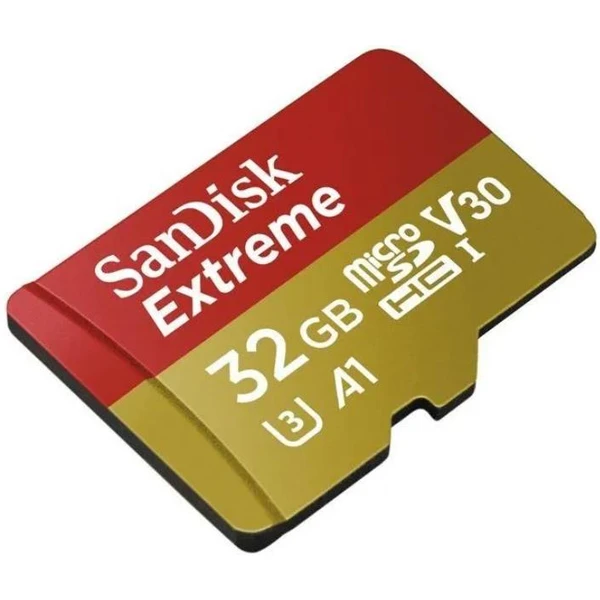 SanDisk Extreme microSDHC 32GB + SD adaptér - Paměťové karty - Obrázek ZH4T000501