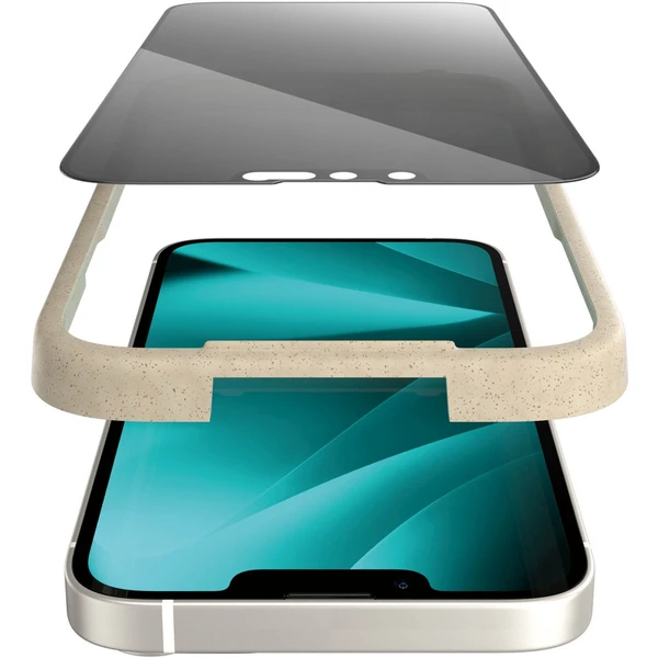PanzerGlass™ Ultra-Wide Fit Privacy iPhone 14 Plus/13 Pro Max s instalačním rámečkem - Ochranné folie a skla - Obrázek ZHKG100501