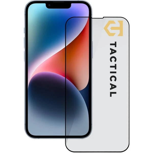 Tactical Glass Shield 5D sklo pro Apple iPhone 13/13 Pro/14/16e černé - Ochranné folie a skla - Hlavní obrázek