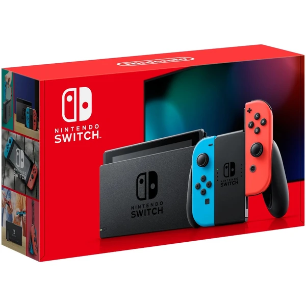 Nintendo Switch konzole červená/modrá - Konzole - Obrázek ZI0GF00101