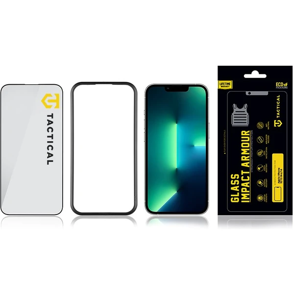 Tactical Glass Impact Armour sklo pro Apple iPhone 13/13 Pro/14/16e - Ochranné folie a skla - Obrázek ZI50000N01