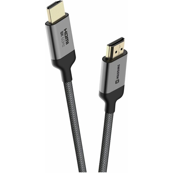 Swissten HDMI na HDMI kabel 8K 60Hz 2m
