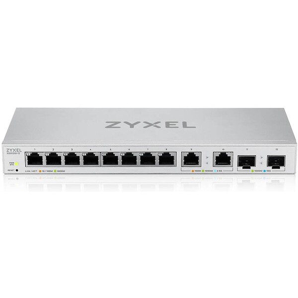 Zyxel XGS1210-12-ZZ0102F Šedá