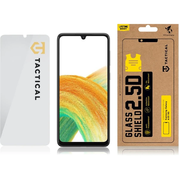 Tactical Glass Shield 2.5D sklo pro Samsung Galaxy A33 5G čiré - Ochranné folie a skla - Obrázek ZJMH100501