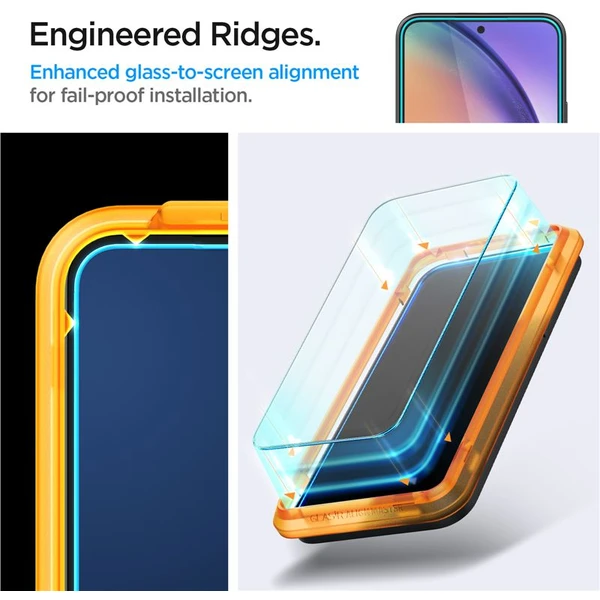 Spigen AlignMaster 2 Pack tvrzenné sklo Samsung Galaxy A54 5G - Ochranné folie a skla - Obrázek ZKLN100501