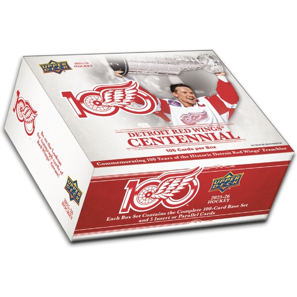 2025-26 Upper Deck Detroit Red Wings Centennial Box Set