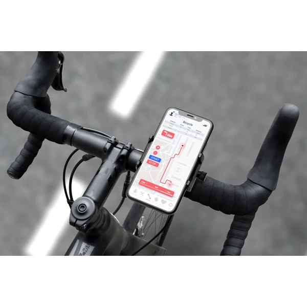 FIXED Bikee ALU hliníkový držák na kolo (řídítka) černý - Držáky - Obrázek ZLNJF00101