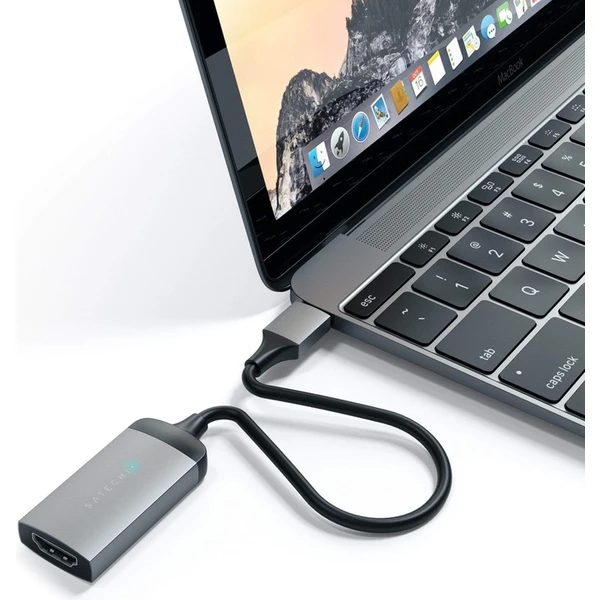 Satechi USB-C/HDMI redukce 4K vesmírně šedá - Kabely a redukce - Obrázek ZMDK100401