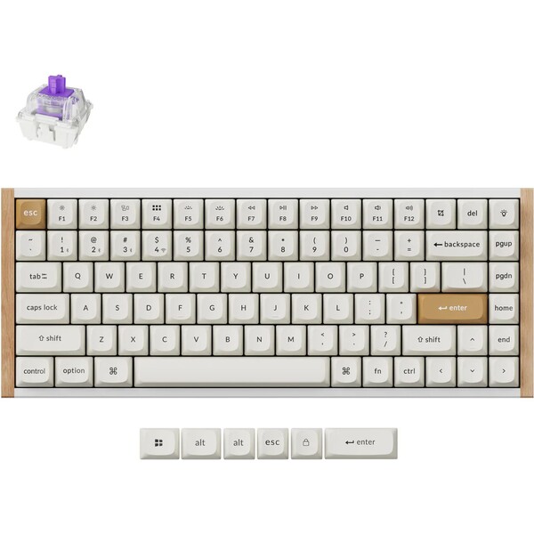 Keychron K2 HE K2H-Q1 Bílá