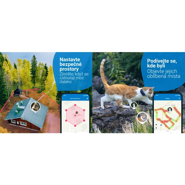 Tractive GPS CAT 4 LTE Tracker a monitor aktivity pro kočky půlnoční modrá - Lokátory - Obrázek ZMZ7100501