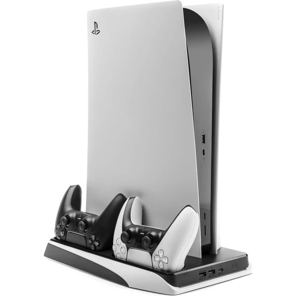 FIXED nabíjecí stanice s chlazením pro PlayStation 5 a DualSense černá - Dokovací stanice - Obrázek ZN1A700301
