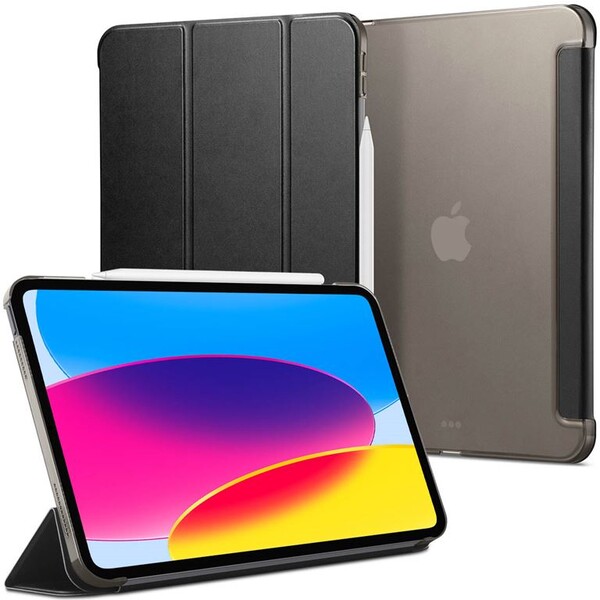 Spigen Smart Fold Black iPad 10.9" 2022 ACS05309 Černá