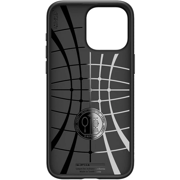 Spigen Liquid Air kryt iPhone 15 Pro matně černý - Pouzdra - Obrázek ZOU8000601