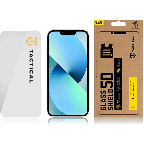 Tactical Glass Shield 2.5D sklo pro Apple iPhone 13 Mini čiré - Ochranné folie a skla - Obrázek ZOUM100501