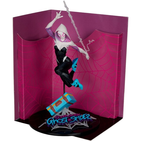 Figurka McFarlane Toys Marvel Collection 1/10 - Ghost-Spider (The Amazing Spider-Man #1) 17 cm Vícebarevná