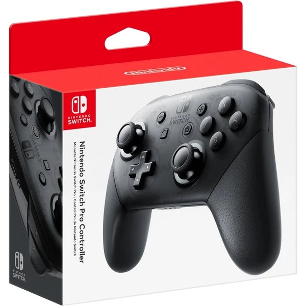 Nintendo Switch Pro Controller ovladač černý - Herní ovladače - Obrázek ZPKGF00101