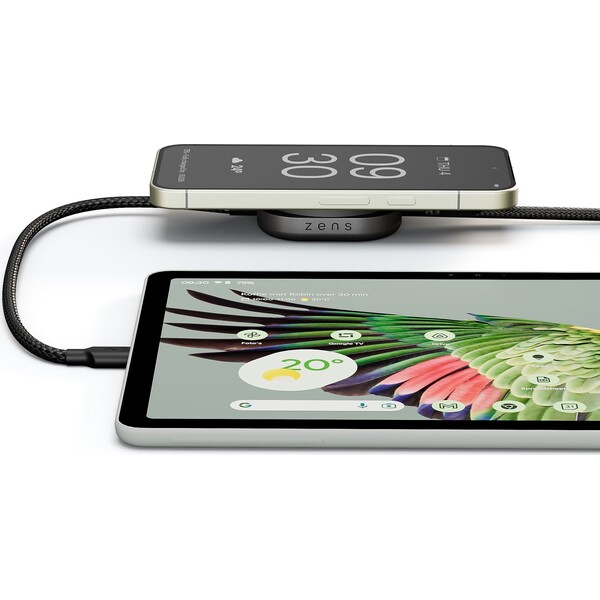ZENS USB C-C Pro 2 MagSafe/Qi2 2v1 nabíječka s USB-C kabelem (140W) černá - Nabíječky - Obrázek ZQ6L000K01