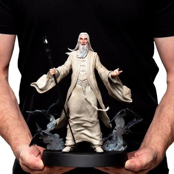 Soška Weta Workshop The Lord of the Rings - Saruman the White Figures of Fandom - Sochy a sošky - Obrázek ZQF0000N01