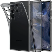 Spigen Liquid Crystal kryt Samsung Galaxy S23 Ultra kouřový - Pouzdra