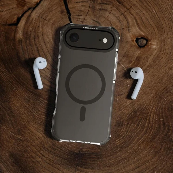 Cubenest MagPro Strong Guard MagSafe kryt iPhone Air černý - Pouzdra - Obrázek ZRBK000K01