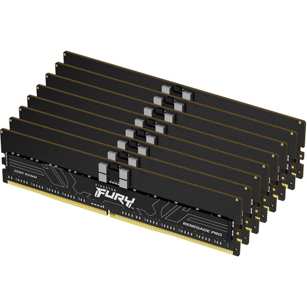 Kingston FURY Renegade Pro DDR5 256GB 6000MHz CL32 DIMM (8x32GB) EXPO/XMP (KF560R32RBEK8-256) Černá