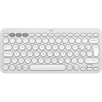 Logitech Pebble Keys 2 K380s klávesnice (CZ) bílá - Klávesnice