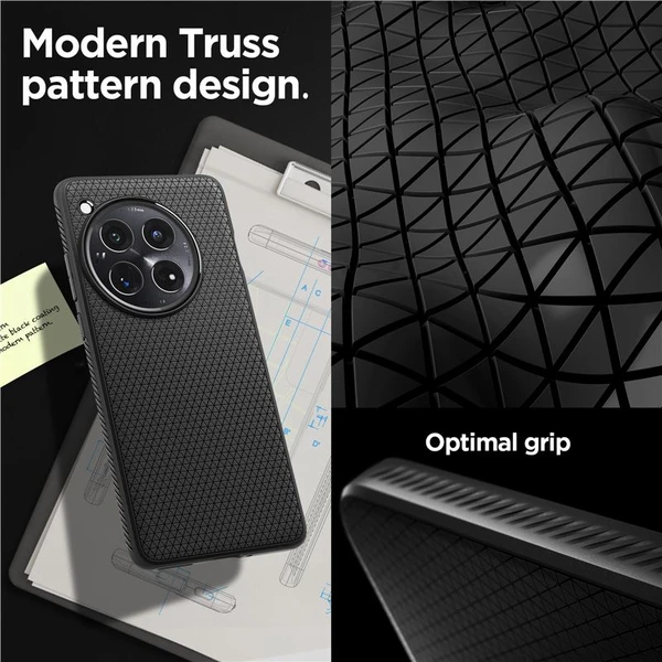 Spigen Liquid Air kryt OnePlus 12 matně černý - Pouzdra - Obrázek ZSX2000L01
