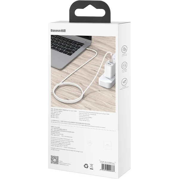 Baseus Cafule USB-C/USB-C napájecí kabel 100W 2m černý - Kabely a redukce - Obrázek ZTKGF00101