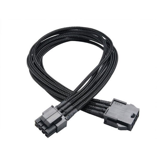 Akasa (AK-CBPW08-40BK), Flexa P8, 40cm 8 pin ATX12V power cable extension