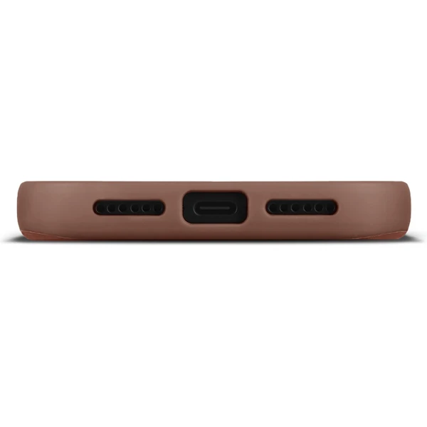 Woolnut MagSafe kožený kryt iPhone 17 Pro Max hnědý - Pouzdra - Obrázek ZULH000K01