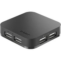 D-Link 4-Port Hi-Speed USB 2.0 Hub - USB huby
