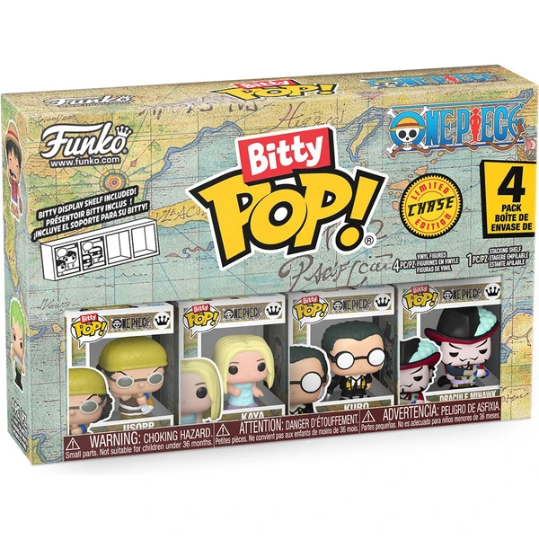 Funko Bitty POP! One Piece - Usopp 4 pack (Šance na chase) - Funko POP! - Obrázek ZVHK000K01