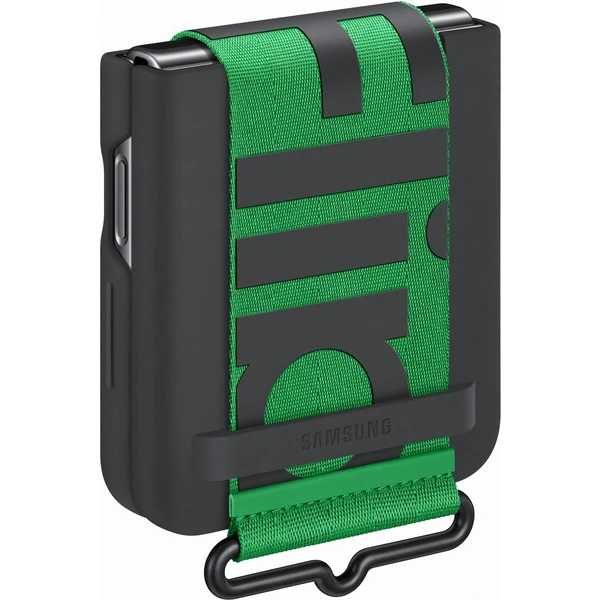 Samsung Silicone Cover Strap Flip4 Black - Pouzdra - Obrázek ZWAVF00101