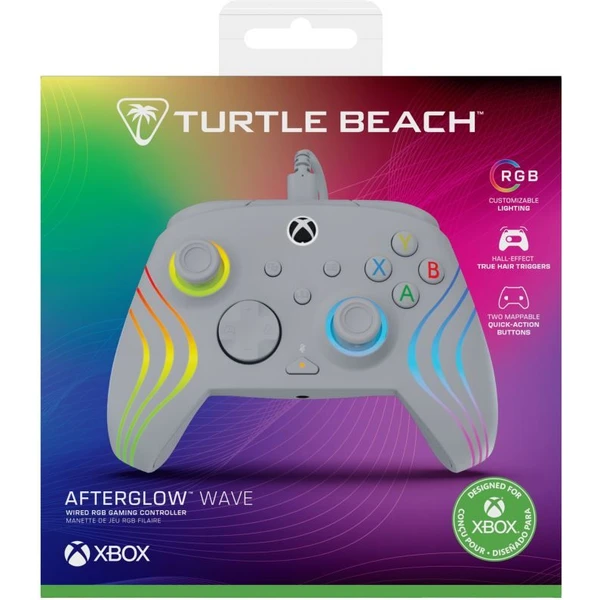 Turtle Beach herní ovladač RGB Afterglow Wave (XBOX/PC) šedý - Herní ovladače - Obrázek ZWMH000K01