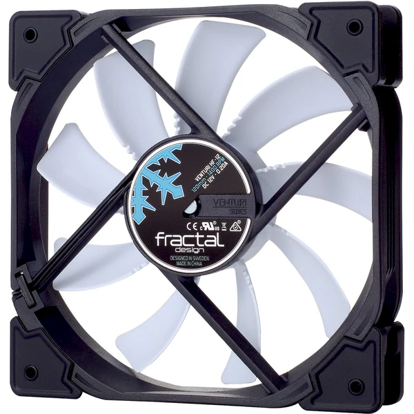 Fractal Design 120mm Venturi H bílá - Ventilátory pro PC - Obrázek ZXRG000K01