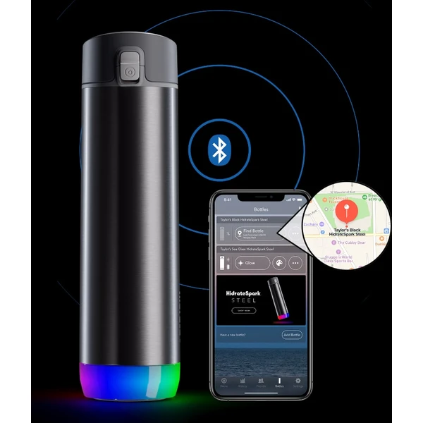 HidrateSpark bluetooth chytrá láhev nerezová - Chytré láhve - Obrázek ZXXEF00101