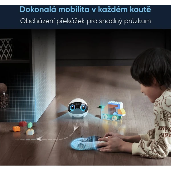 Enabot EBO Air 2 Plus bílá - IP kamery - Obrázek ZY8L000K01