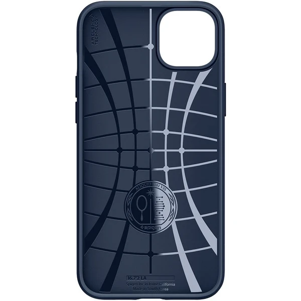 Spigen Liquid Air kryt iPhone 14 modrý - Pouzdra - Obrázek ZYZG300401