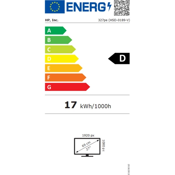 HP 327pe monitor 27" - Monitory - Obrázek ZZ5F000K01