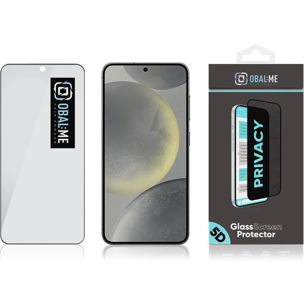 OBAL:ME Privacy 5D tvrzené sklo Samsung Galaxy S24/S25 černé - Ochranné folie a skla - Obrázek a002a59b776344db8cab88334c6aaab3