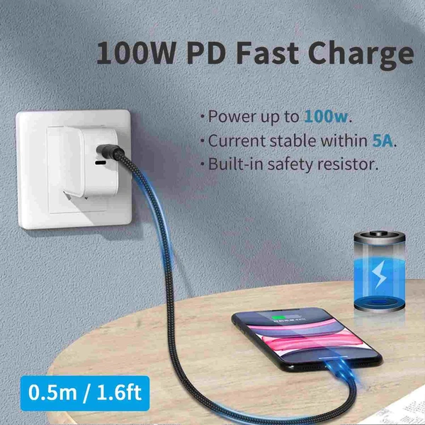 PremiumCord USB4 40Gbps 8K@60Hz 240W Thunderbolt 3 kabel 0,8m - Kabely a redukce - Obrázek a0194f4e74b74c638c8ccbc70d61c5ec
